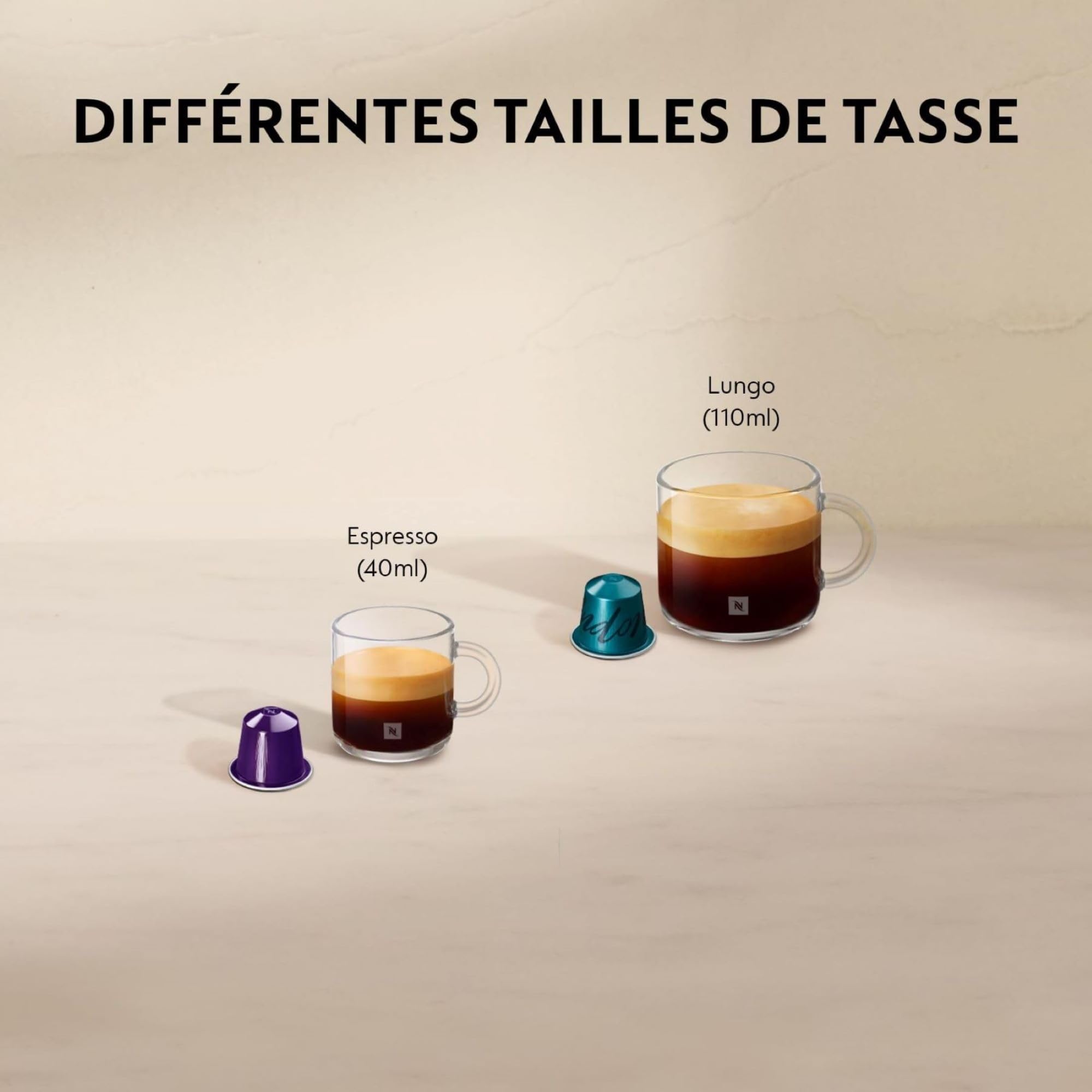 Machine à Café Pixie Bleu EN127.BL - 19 Bars, Expresso et Lungo, Kit de Bienvenue Inclus