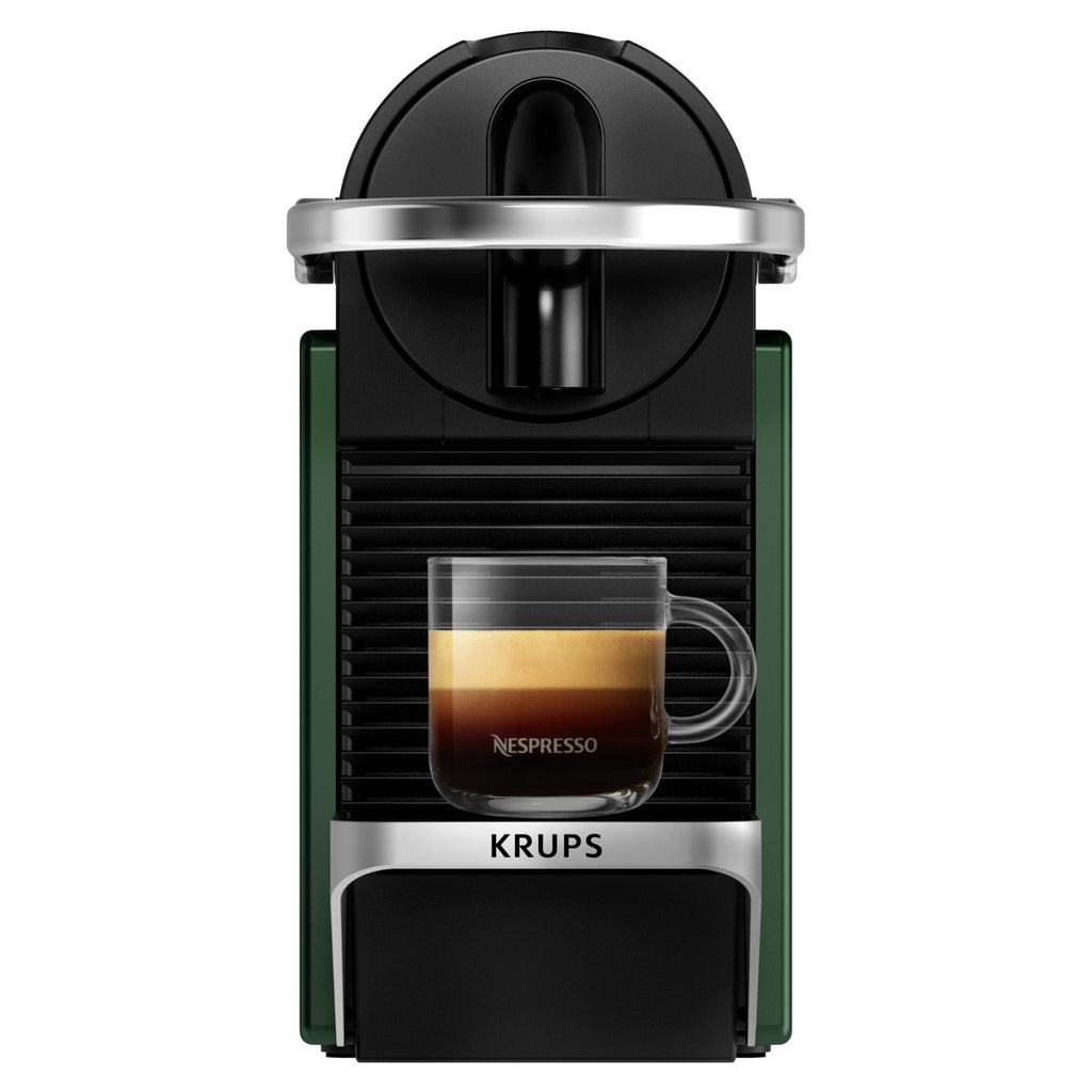 Machine à Café Pixie Vert Foncé YY5291FD - 19 Bars, Expresso et Lungo, Kit de Bienvenue Inclus